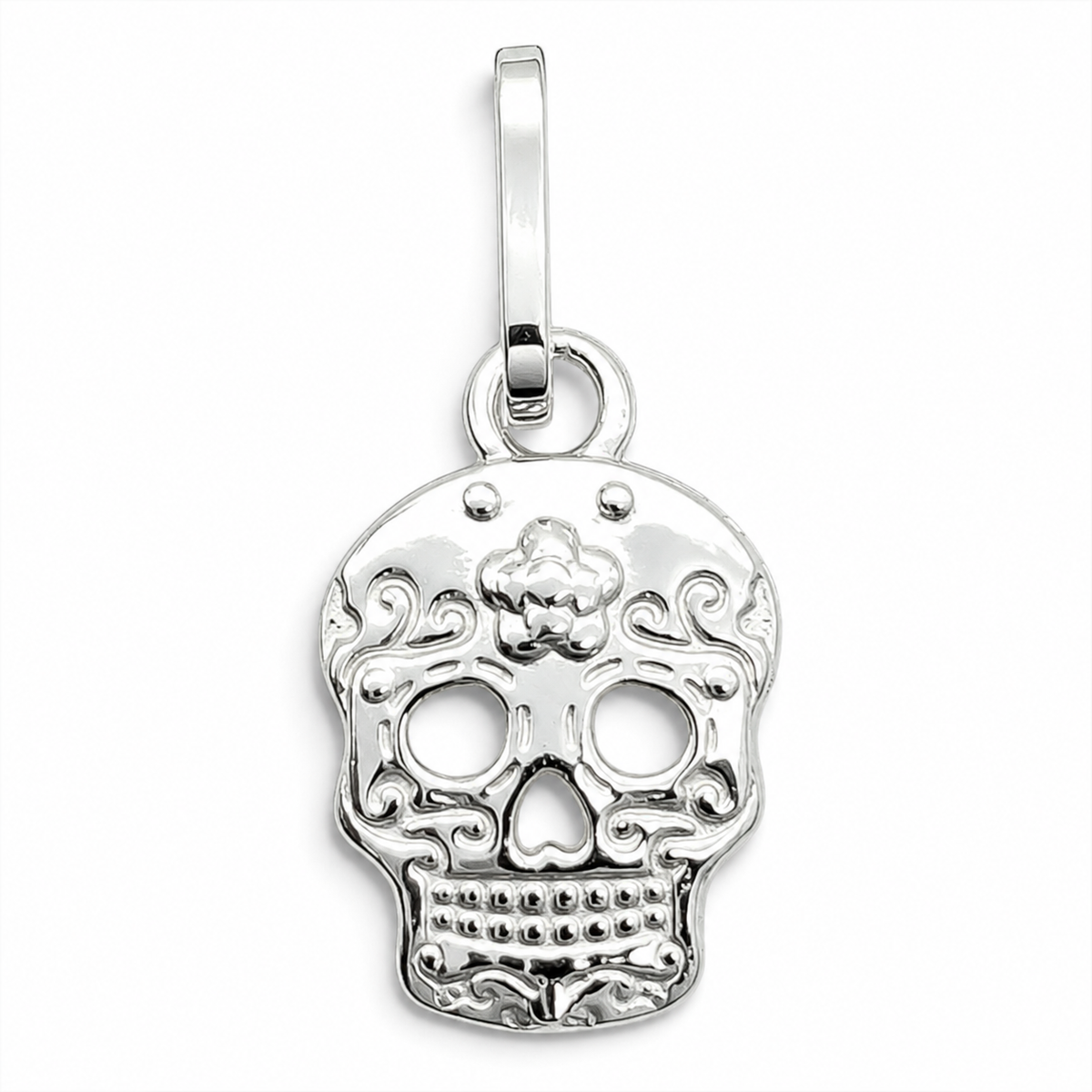 Dije Calavera Mexicana Plata Ley 925