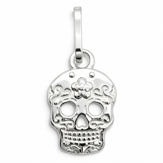 Dije Calavera Mexicana Plata Ley 925