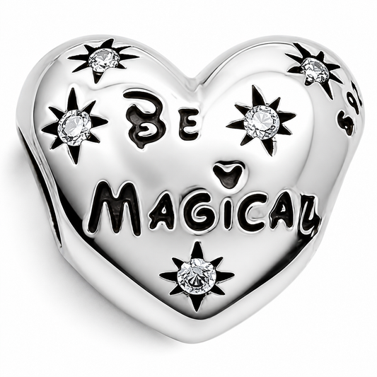 Charm Corazon Plata Ley 925