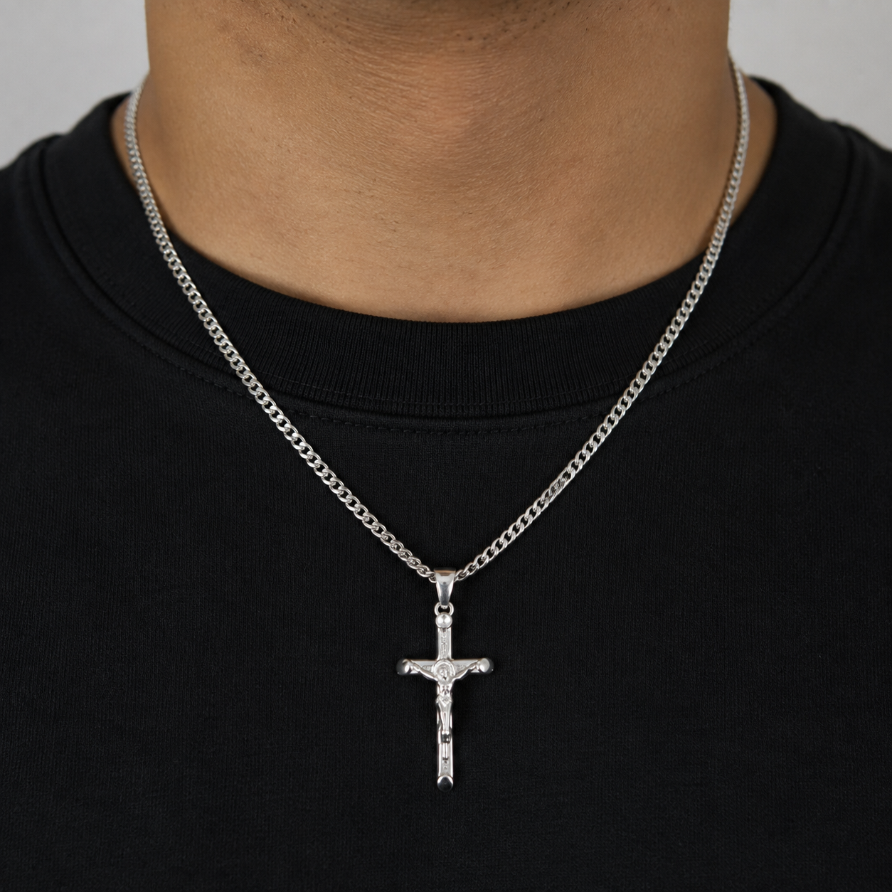 Dije Zirconia Cruz Plata Ley 925