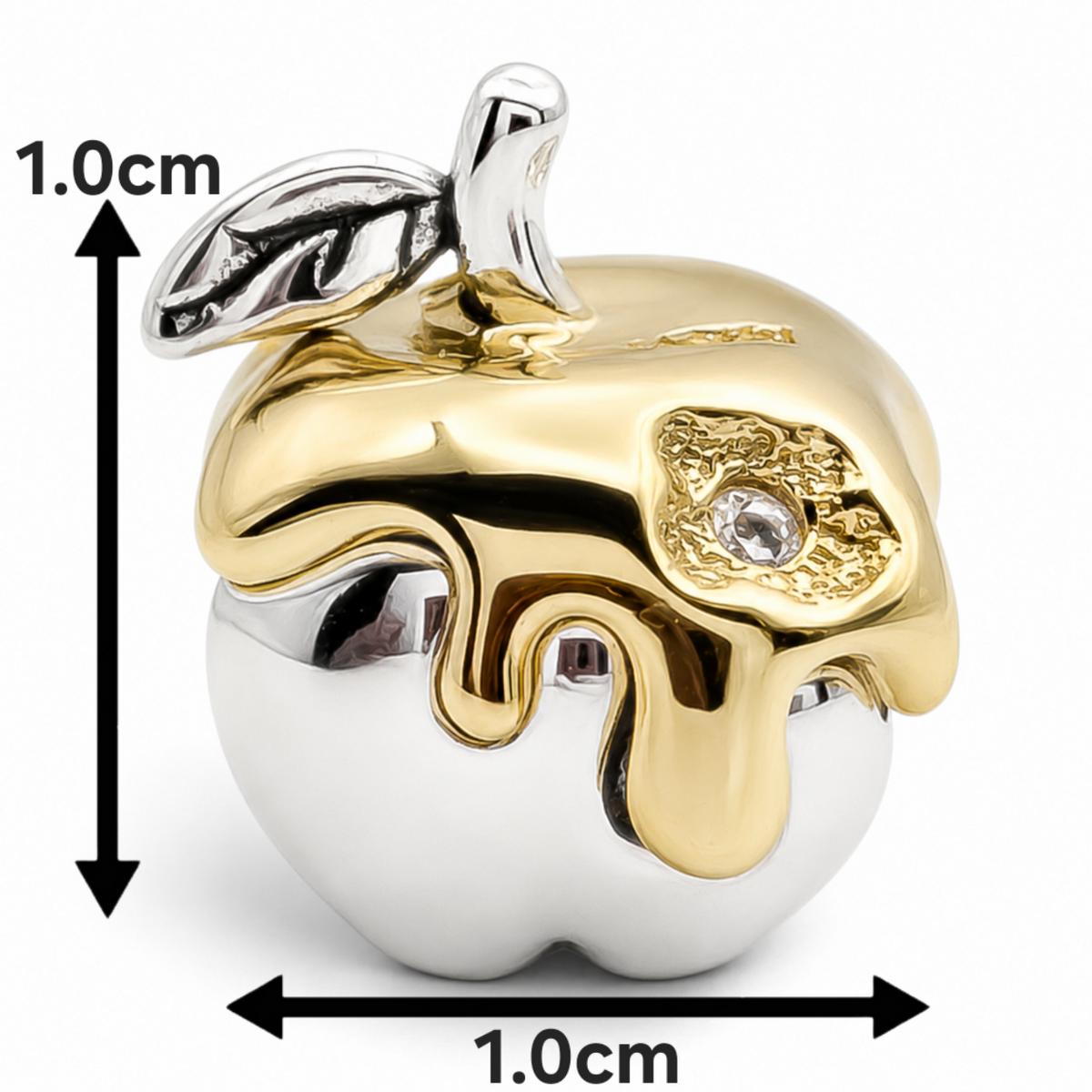 Charm Manzana Plata Ley 925