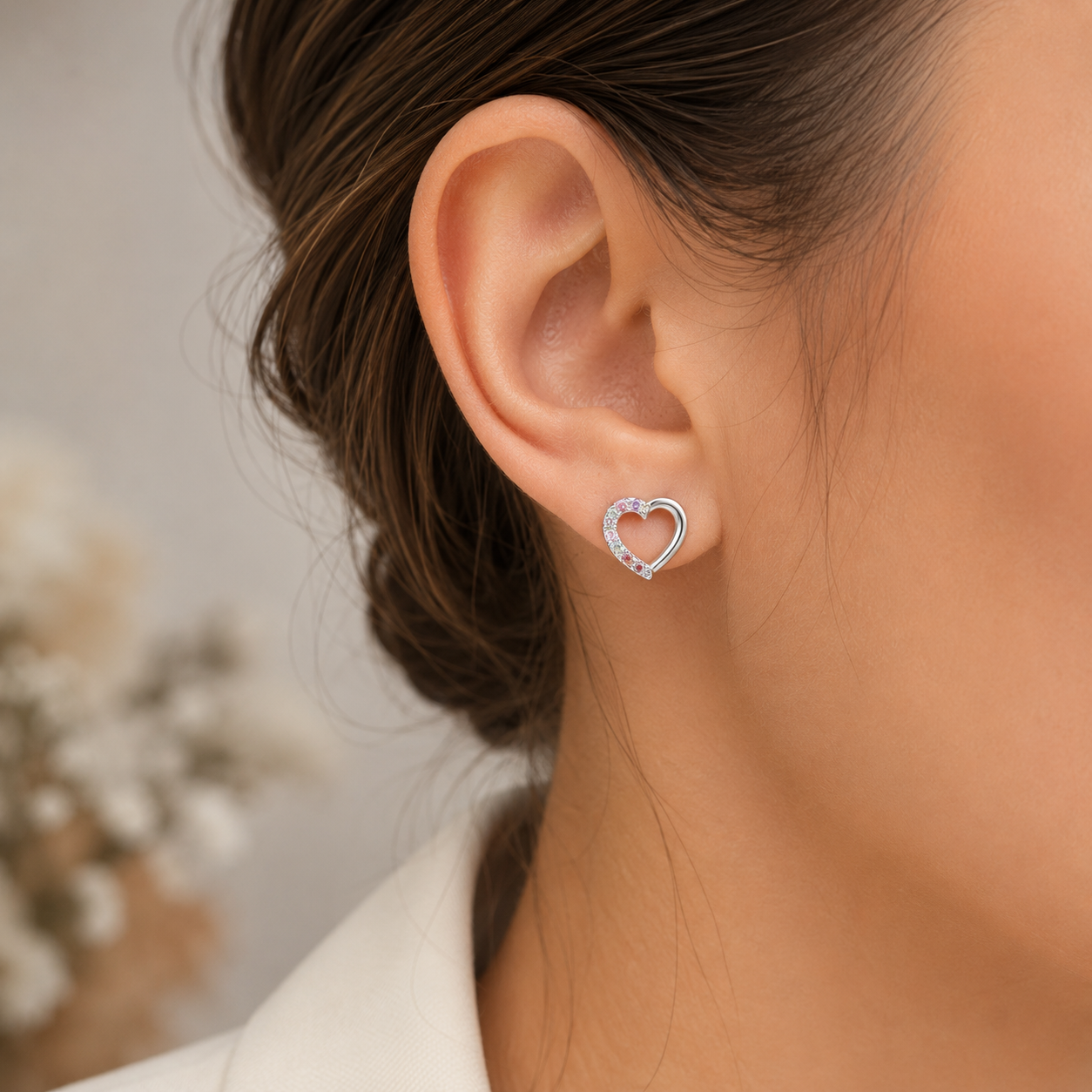 Broquel Corazon Zirconia