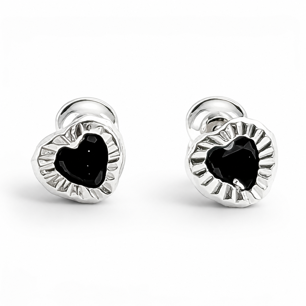 Broquel Corazon #3 Negro