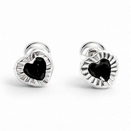 Broquel Corazon #3 Negro