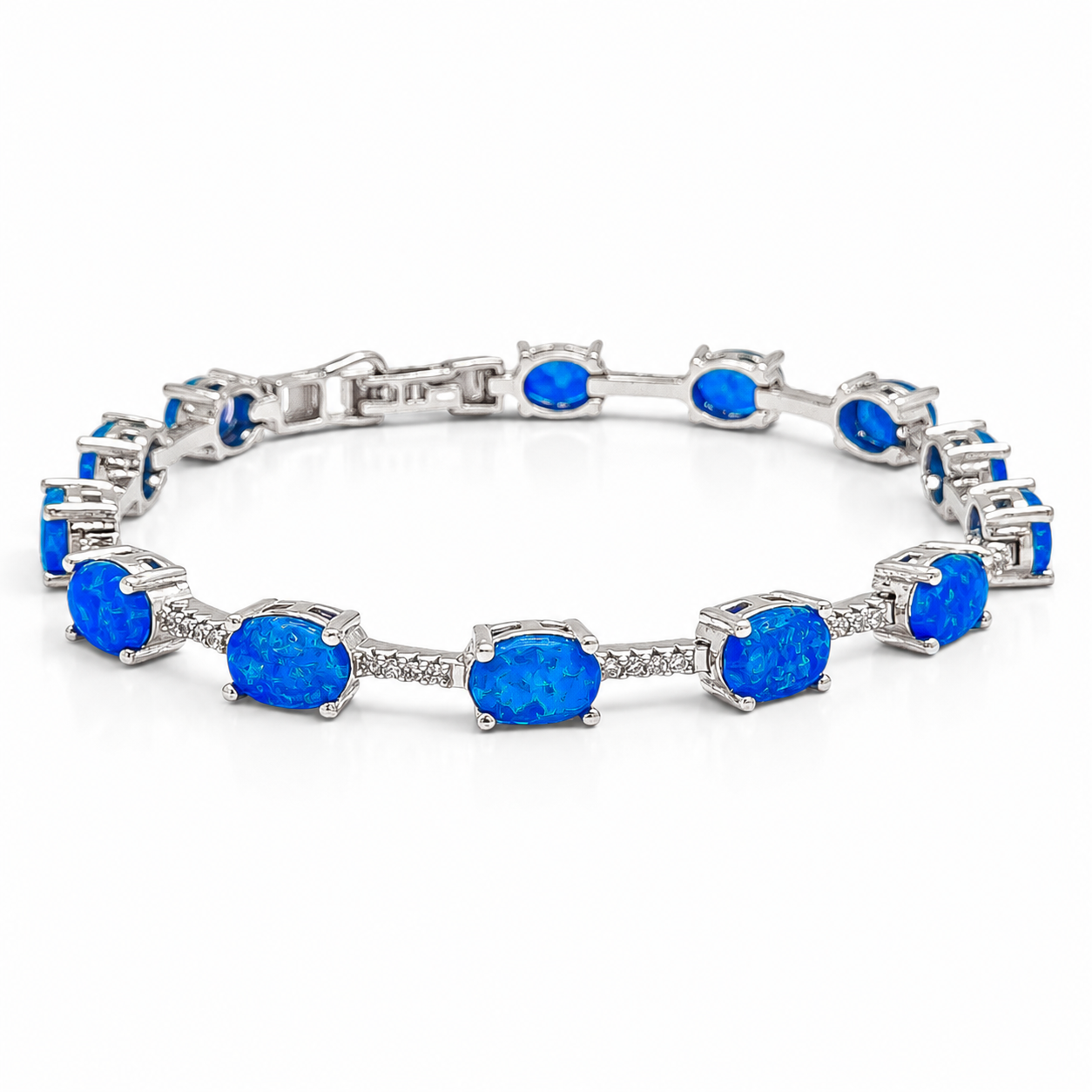 Pulsera Opalo Azul