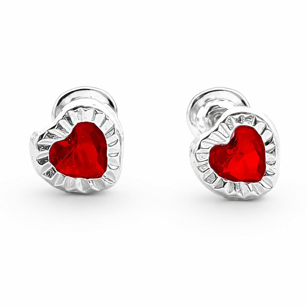 Broquel Corazon #3 Rojo