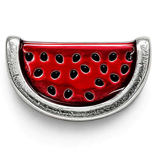 Charm Sandia Plata Ley 925