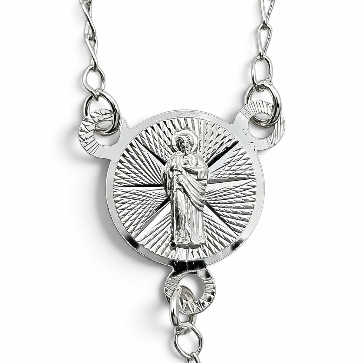 Rosario San Judas Plata Ley 925