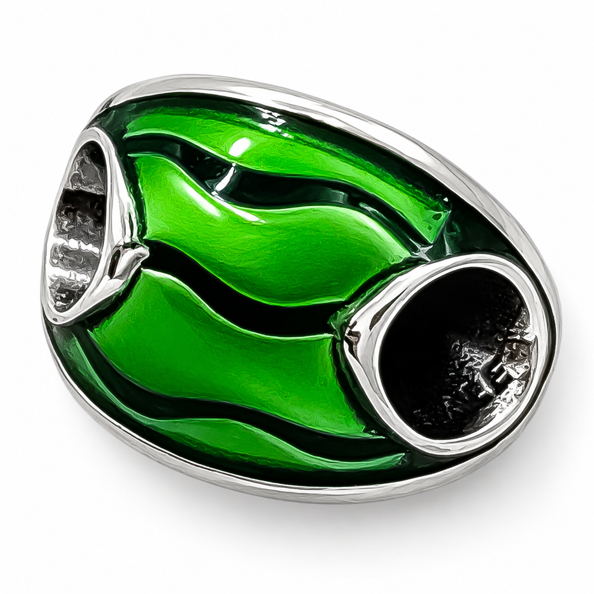 Charm Sandia Plata Ley 925