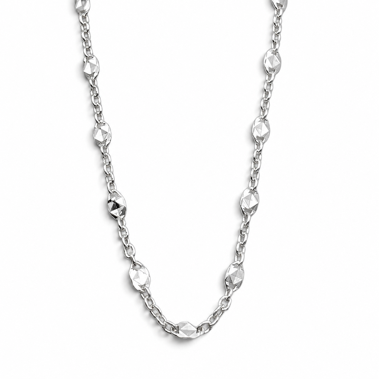Cadena Delgada 1mm Plata Ley 925