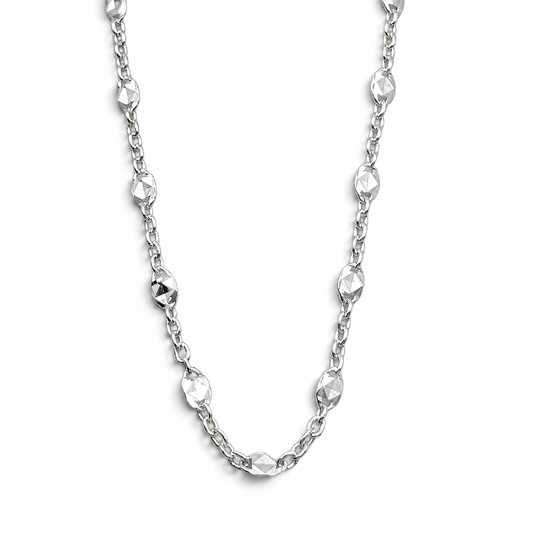 Cadena Delgada 1mm Plata Ley 925