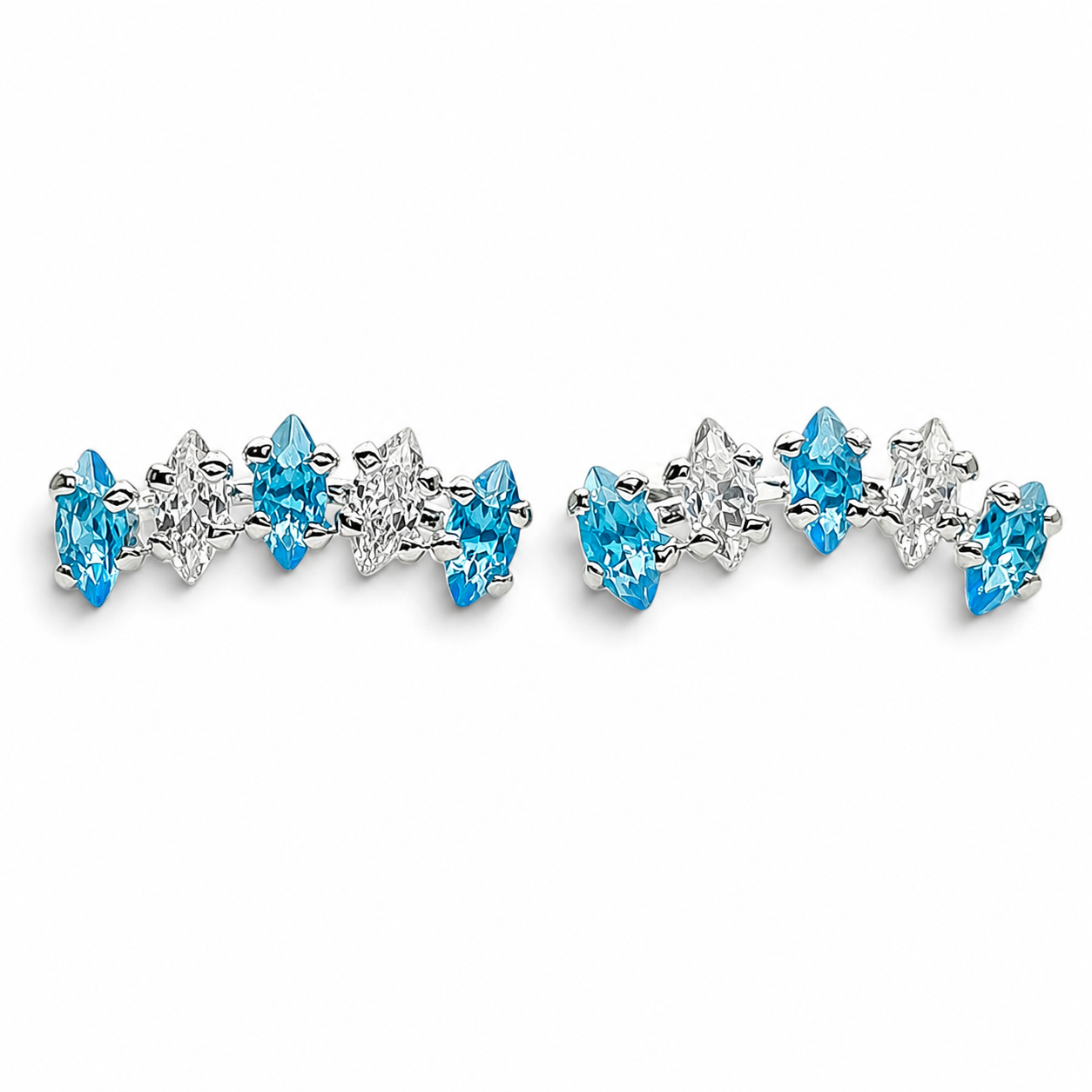 Broquel Churumbela Aqua Plata Ley 925
