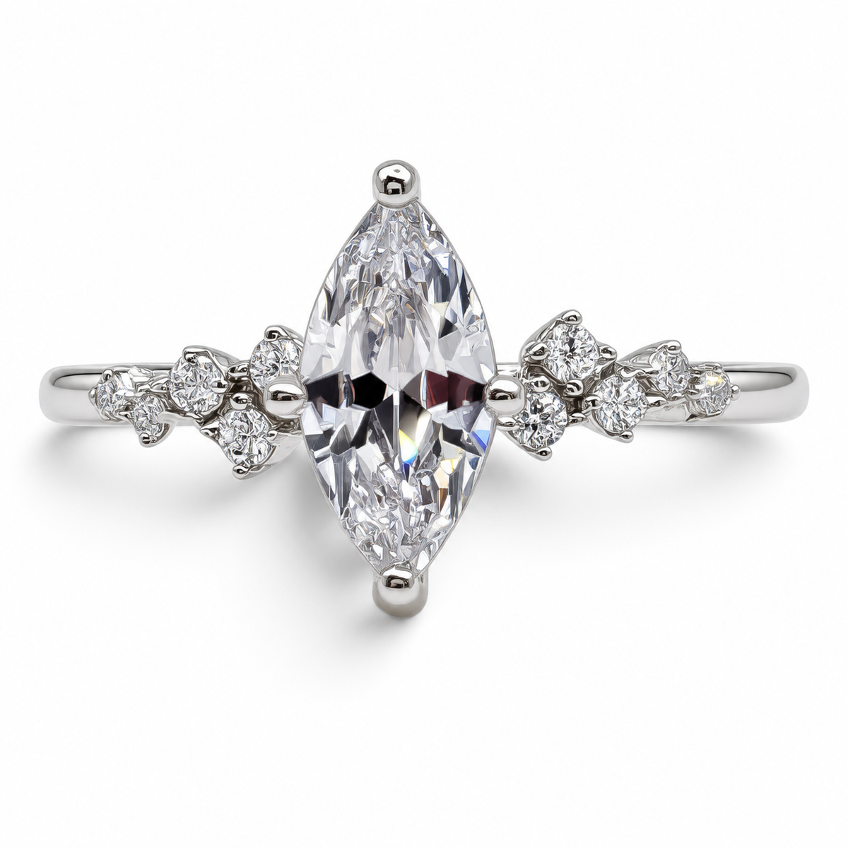 Anillo Zirconia Plata Ley 925