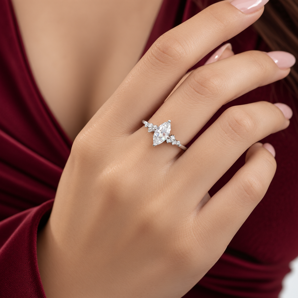 Anillo Zirconia Plata Ley 925