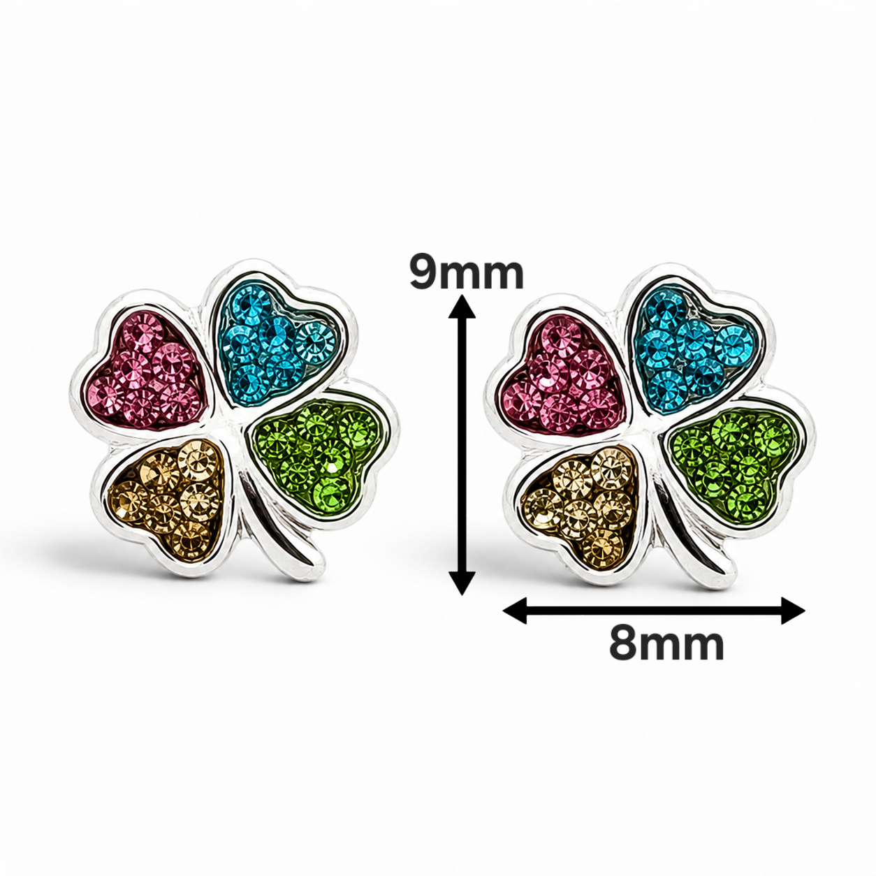 Broquel Trebol Multicolor
