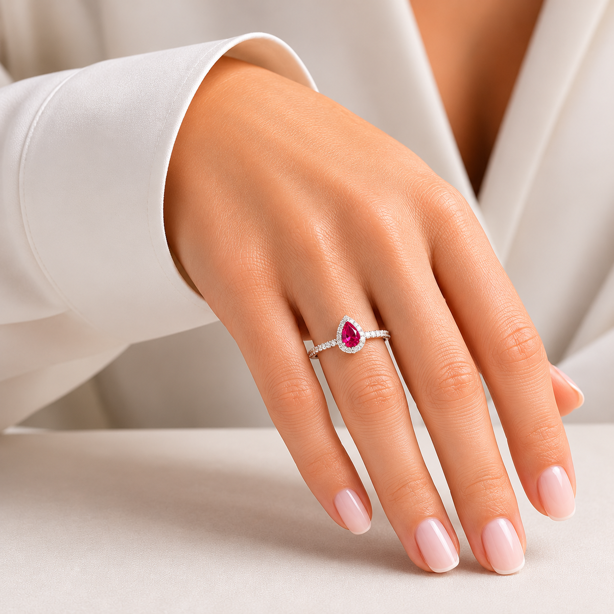Anillo Gota Fiusha