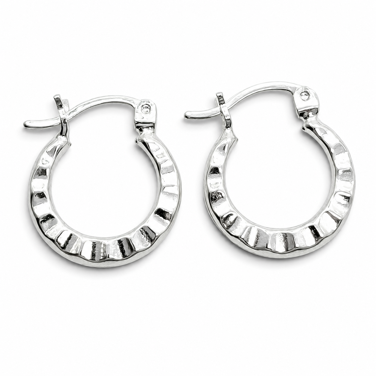 Arracada Chica Plata Ley 925