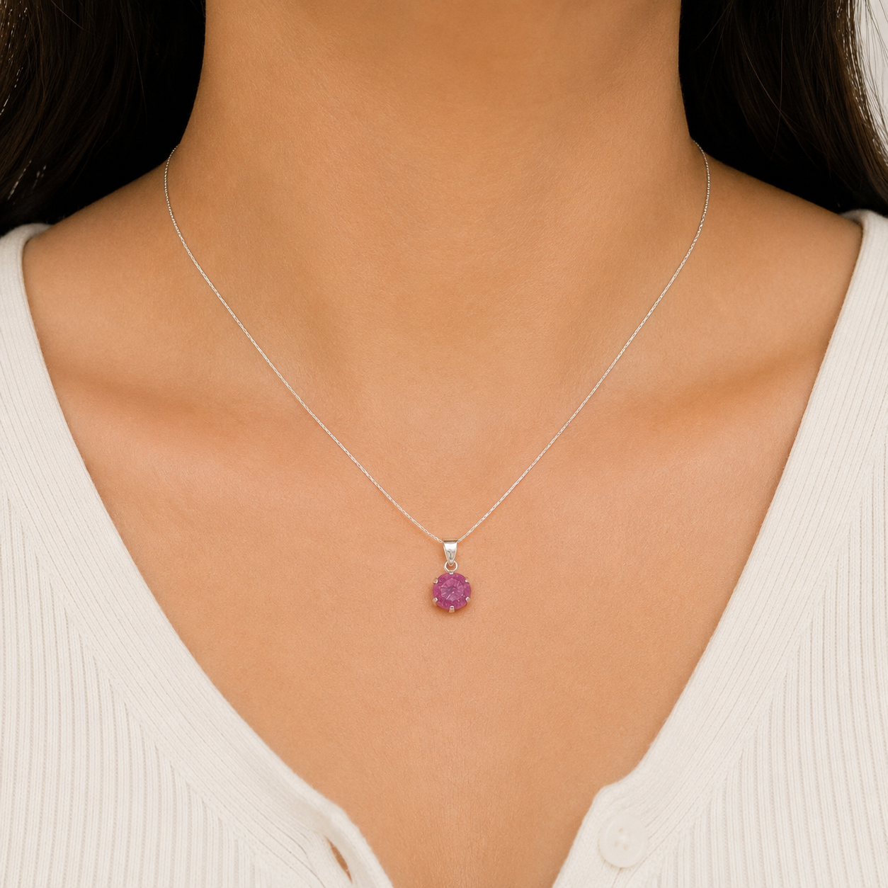 Set Rosa Plata Ley 925