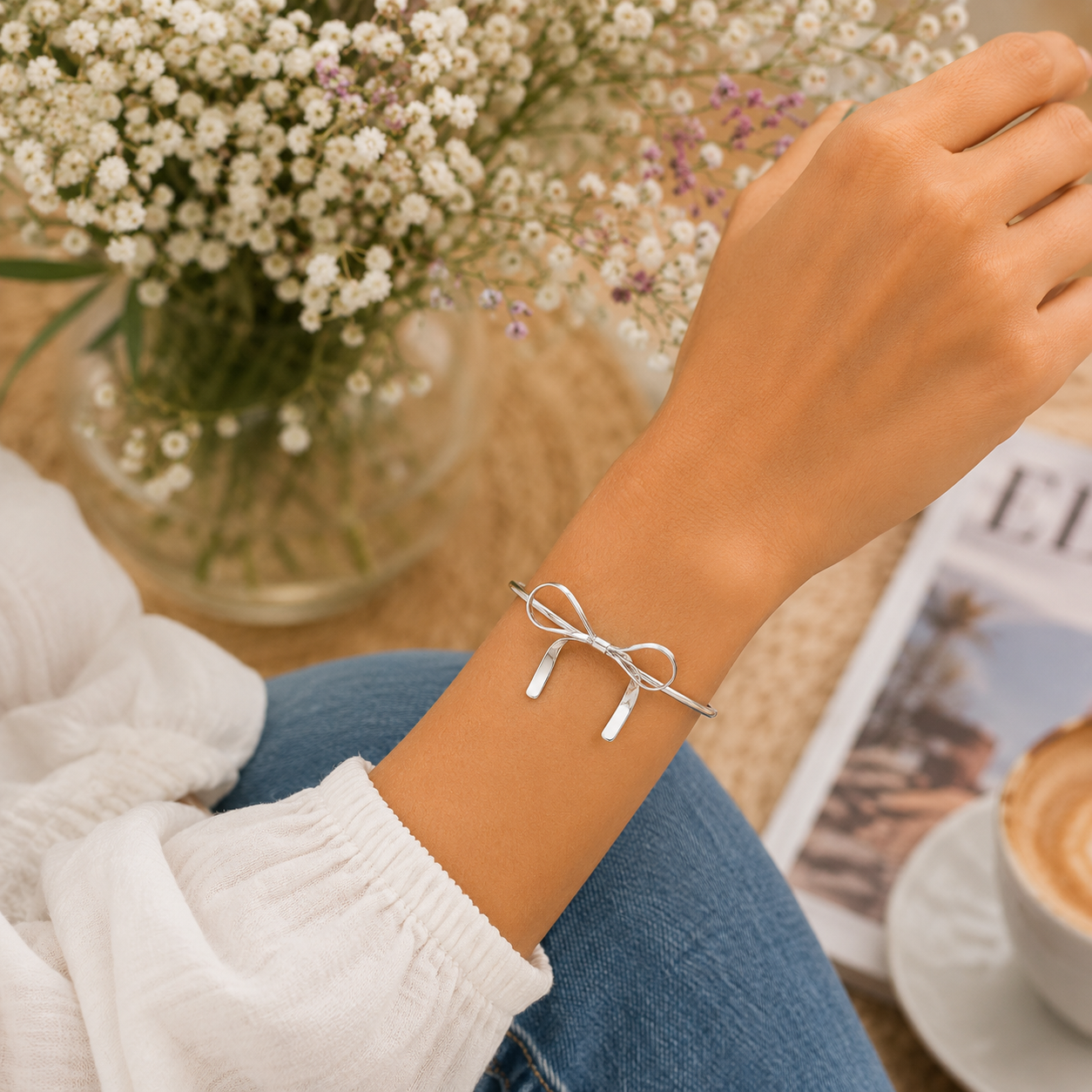 Brazalete Moño Liso