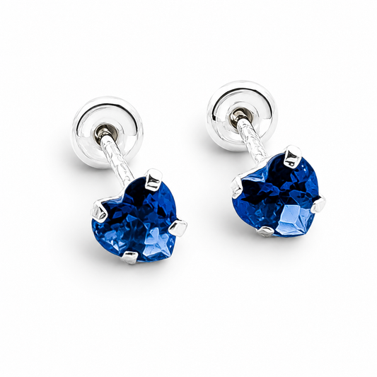 Broquel Corazon #3 Azul