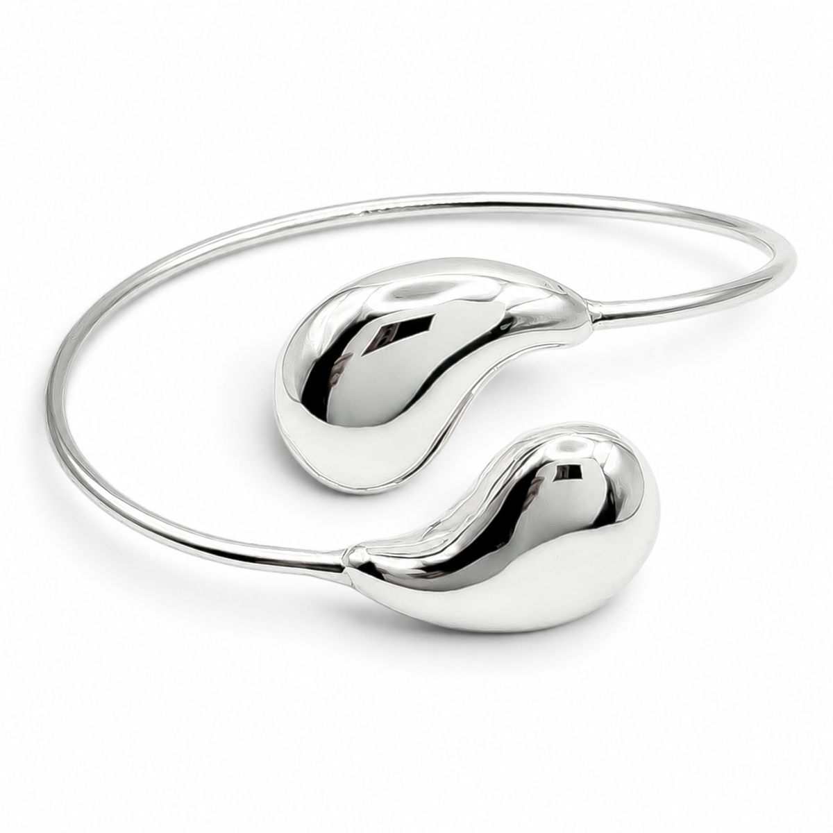 Brazalete Botega Plata Ley 925