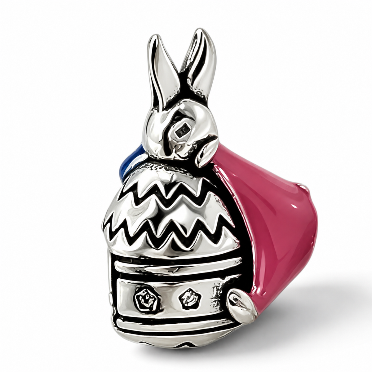 Charm Conejo Pascua Plata Ley 925
