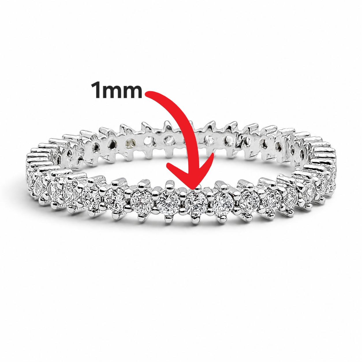 Anillo Churumbela Zirconia Plata Ley 925