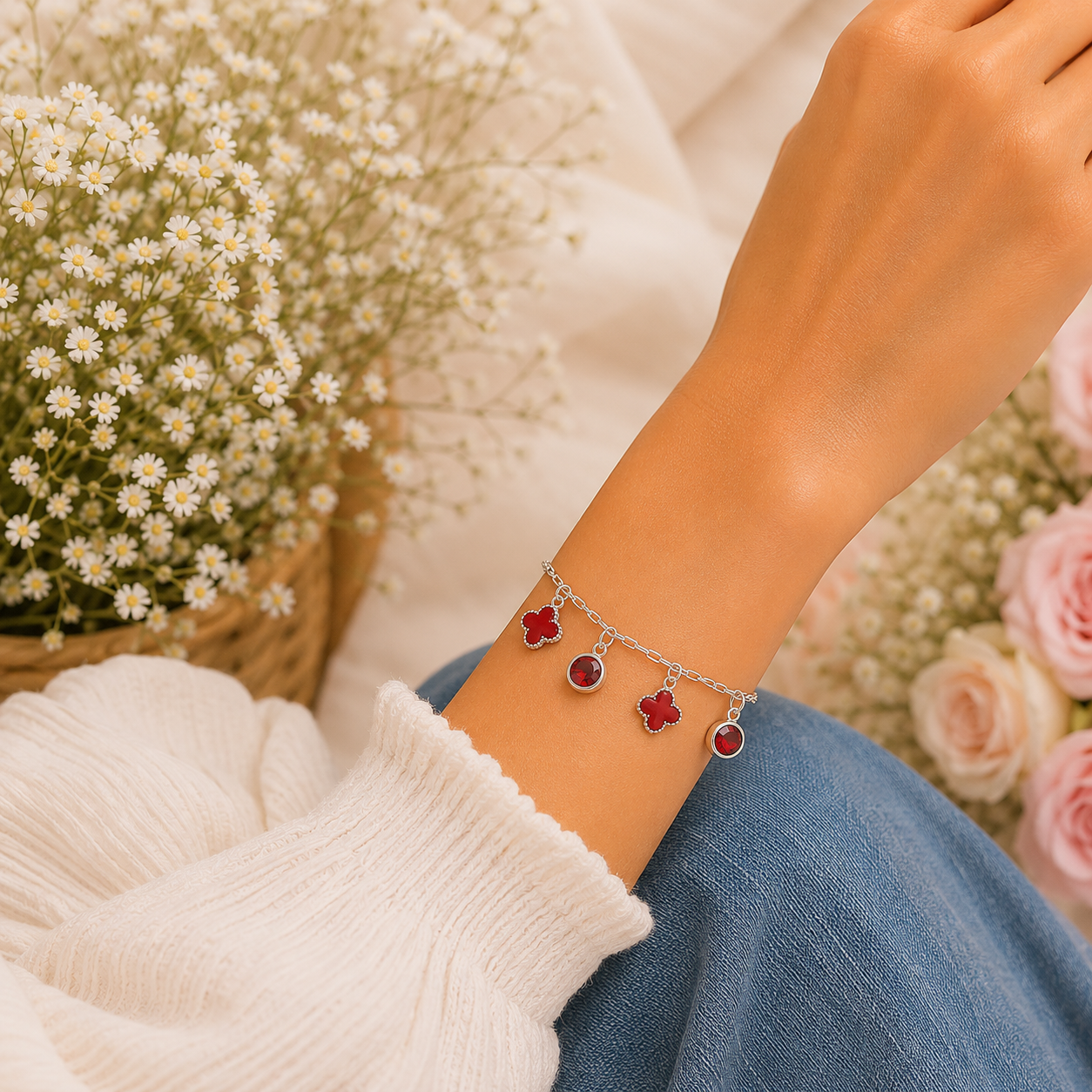 Pulsera Van Roja