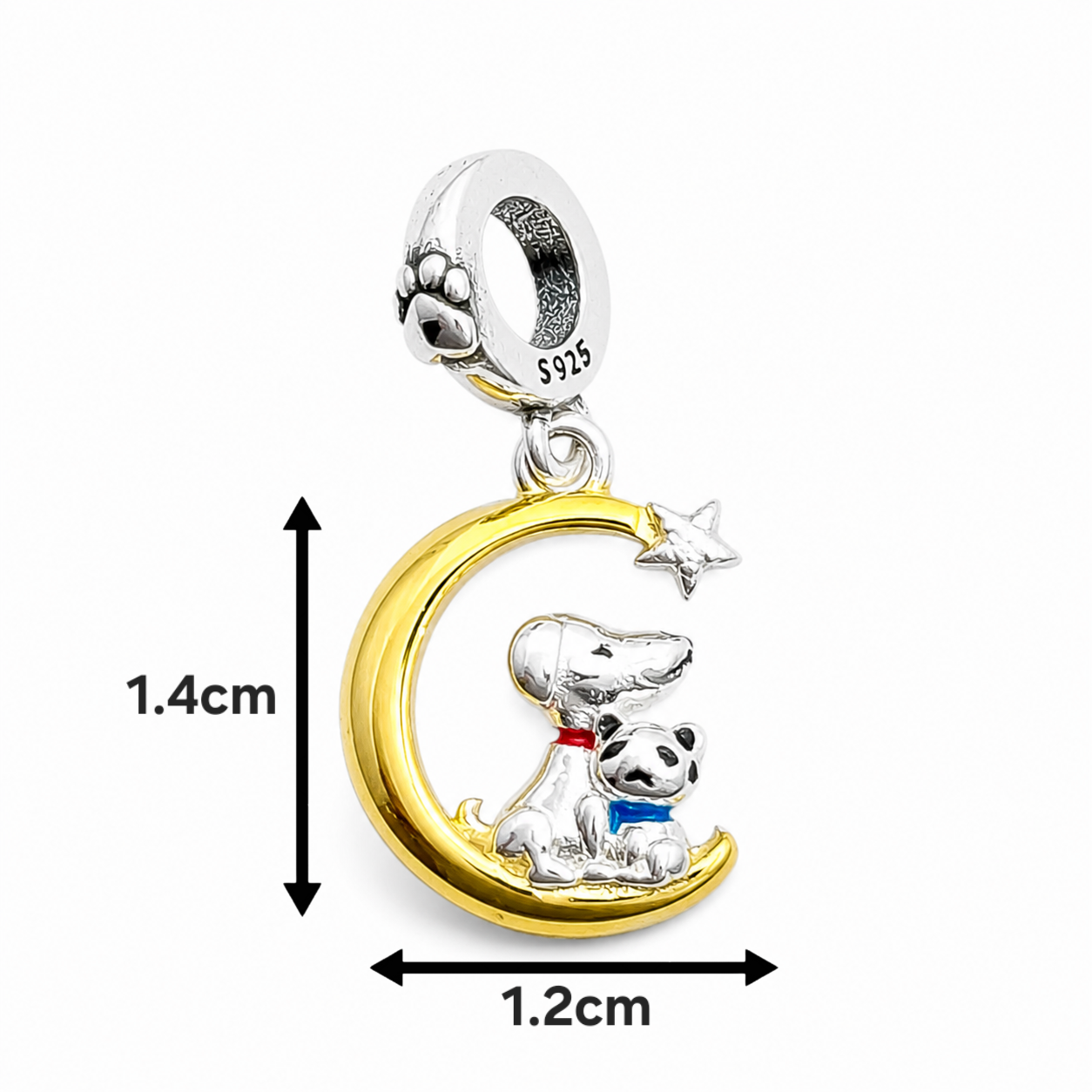 Charm Luna Perro y Gato