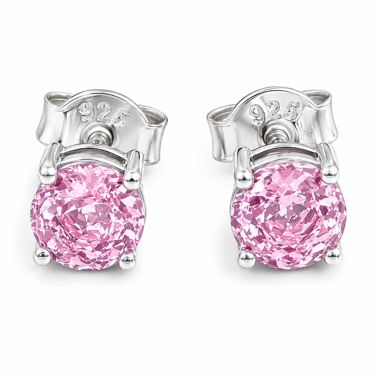 Arete Zirconia Rosa