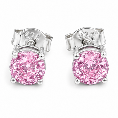 Arete Zirconia Rosa