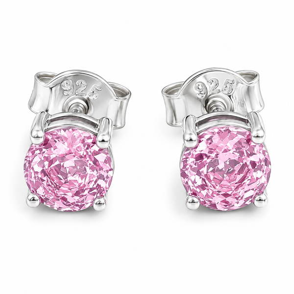 Arete Zirconia Rosa