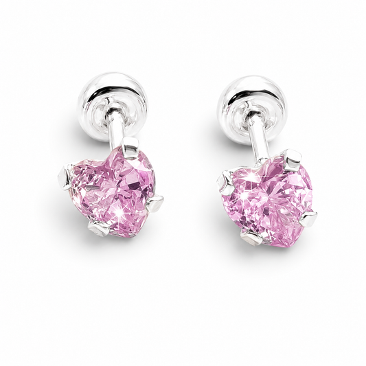 Broquel Corazon #3 Rosa