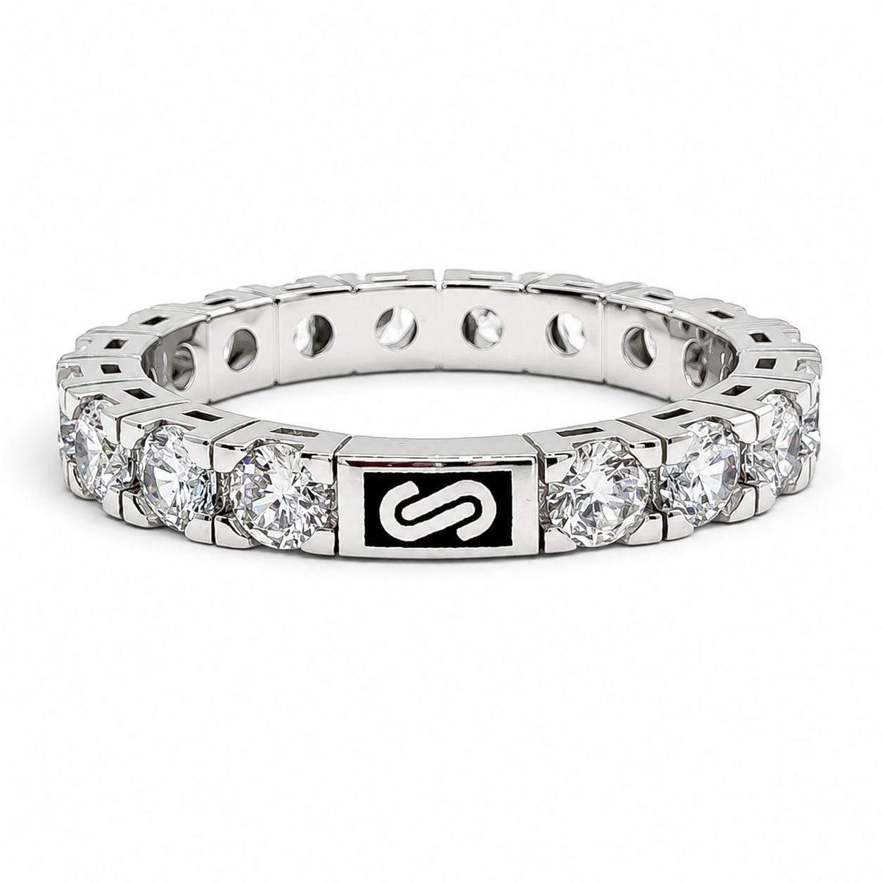 Anillo Mona Zirconia Plata Ley 925