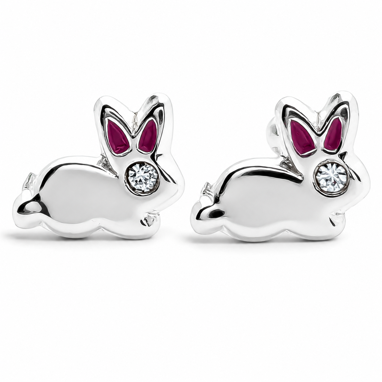Broquel Conejo Plata Ley 925