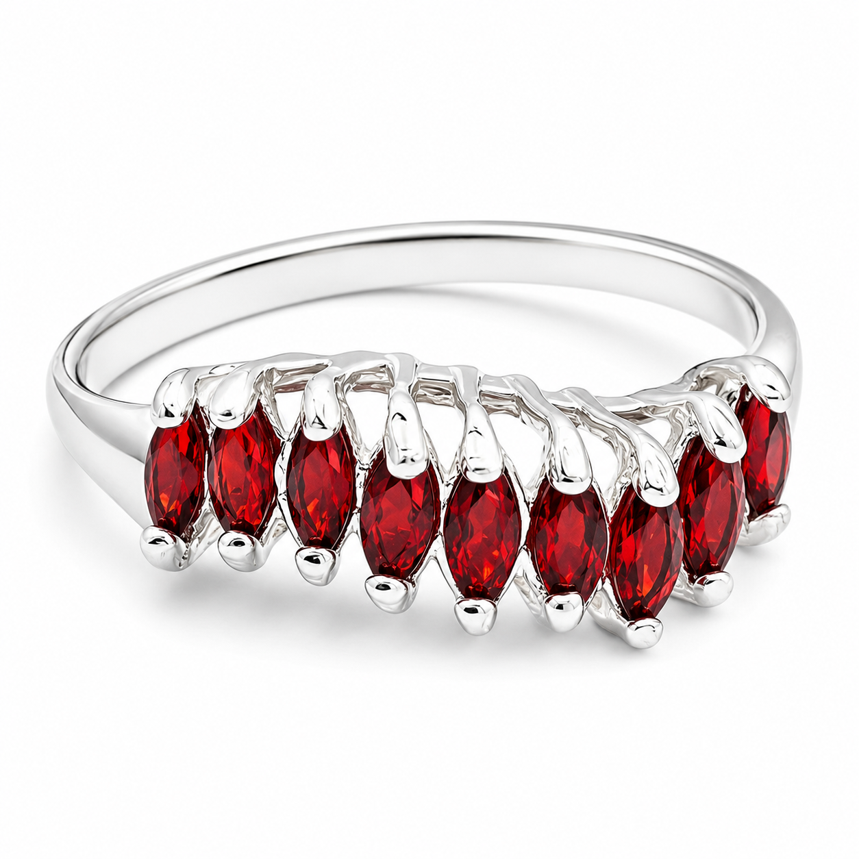 Anillo Semillas Rojo