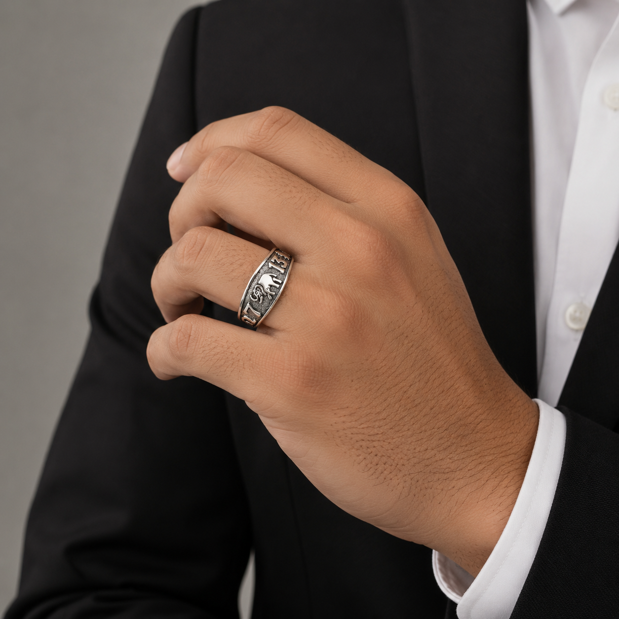 Anillo de la Suerte Plata Ley 925