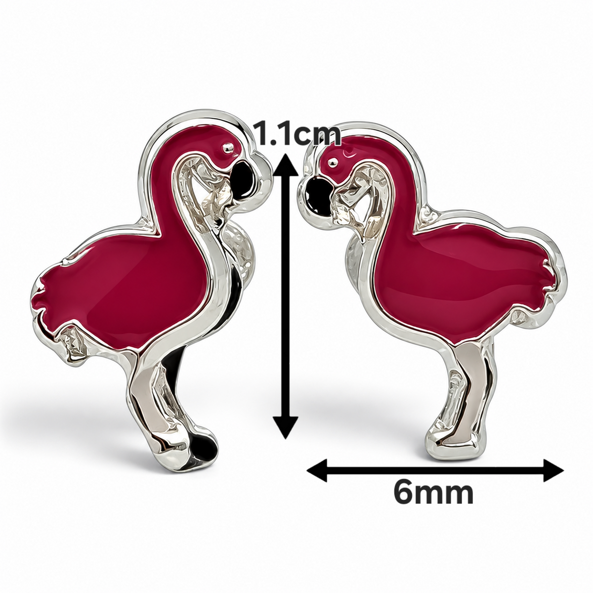 Broquel Flamenco Fiusha Plata Ley 925