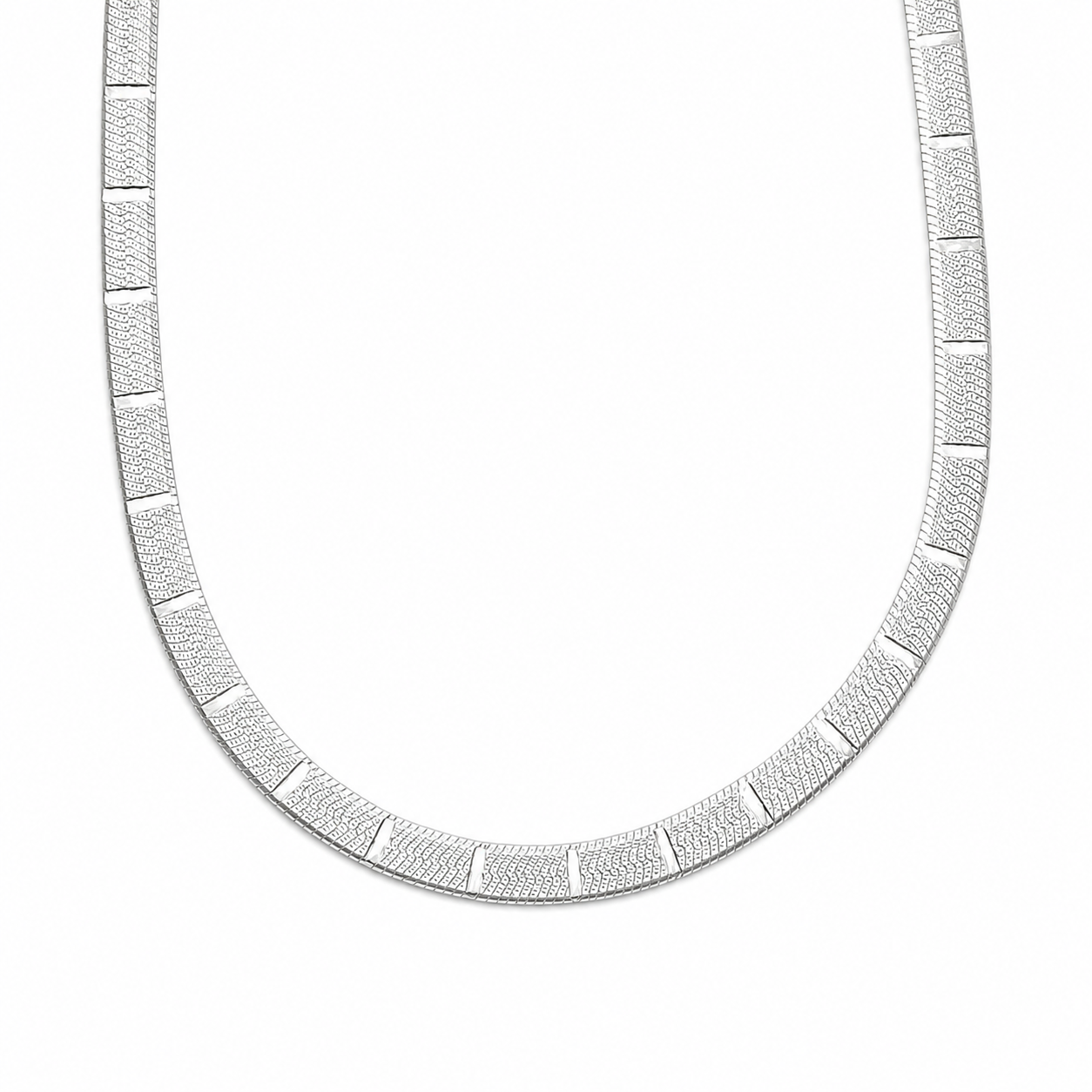 Cadena Panza de Vibora 3mm Plata Ley 925