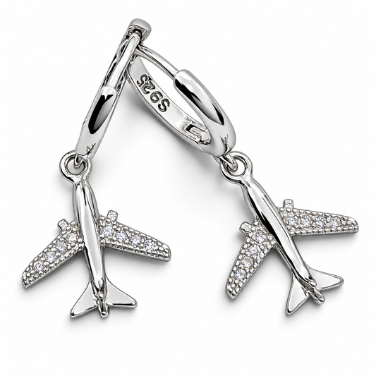 Hugguies Avion Plata Ley 925