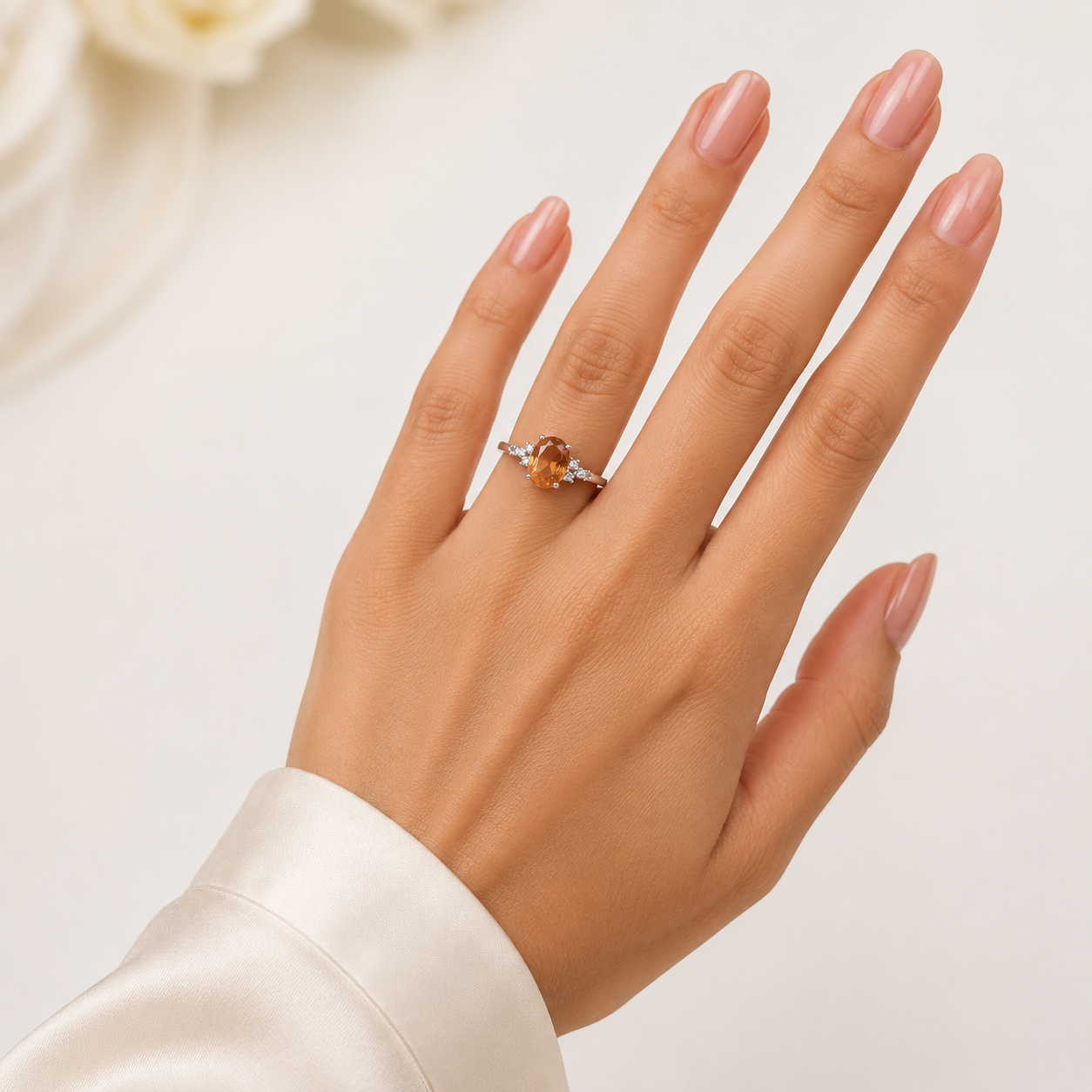 Anillo Zultanita Plata Ley 925