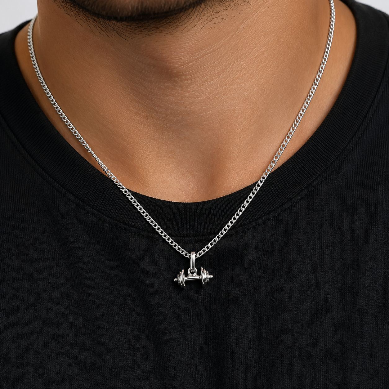 Dije Mancuerna Grande Pavonado Plata Ley 925