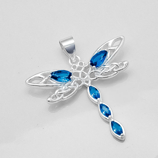 Dije Libelula Azul