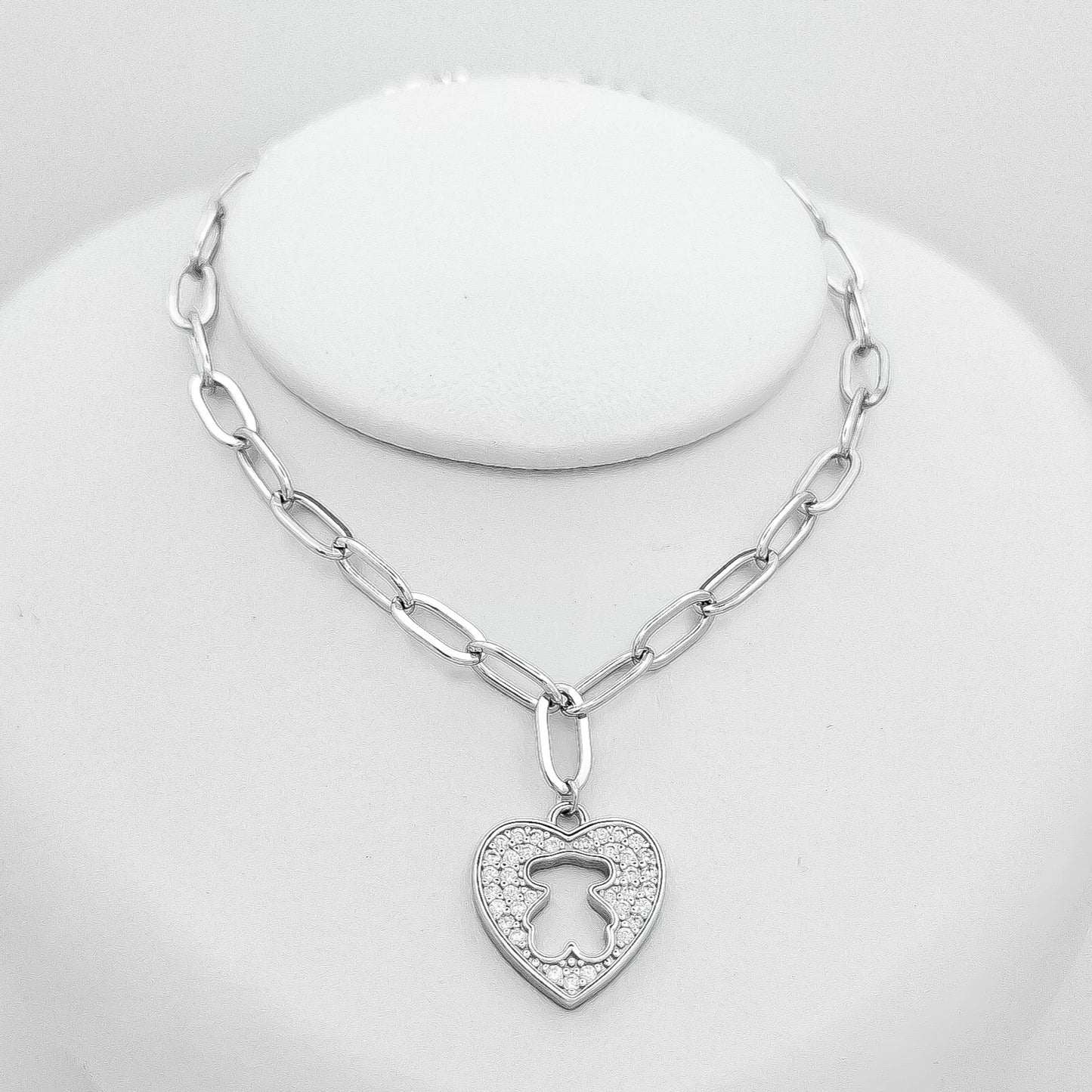 Pulsera Corazon Oso