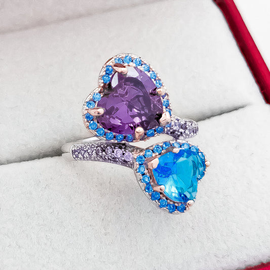 Anillo Corazones AZM