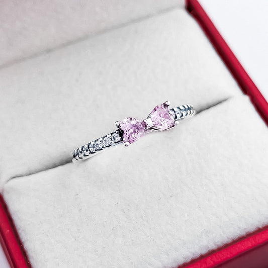 Anillo Moño Rosa Pan