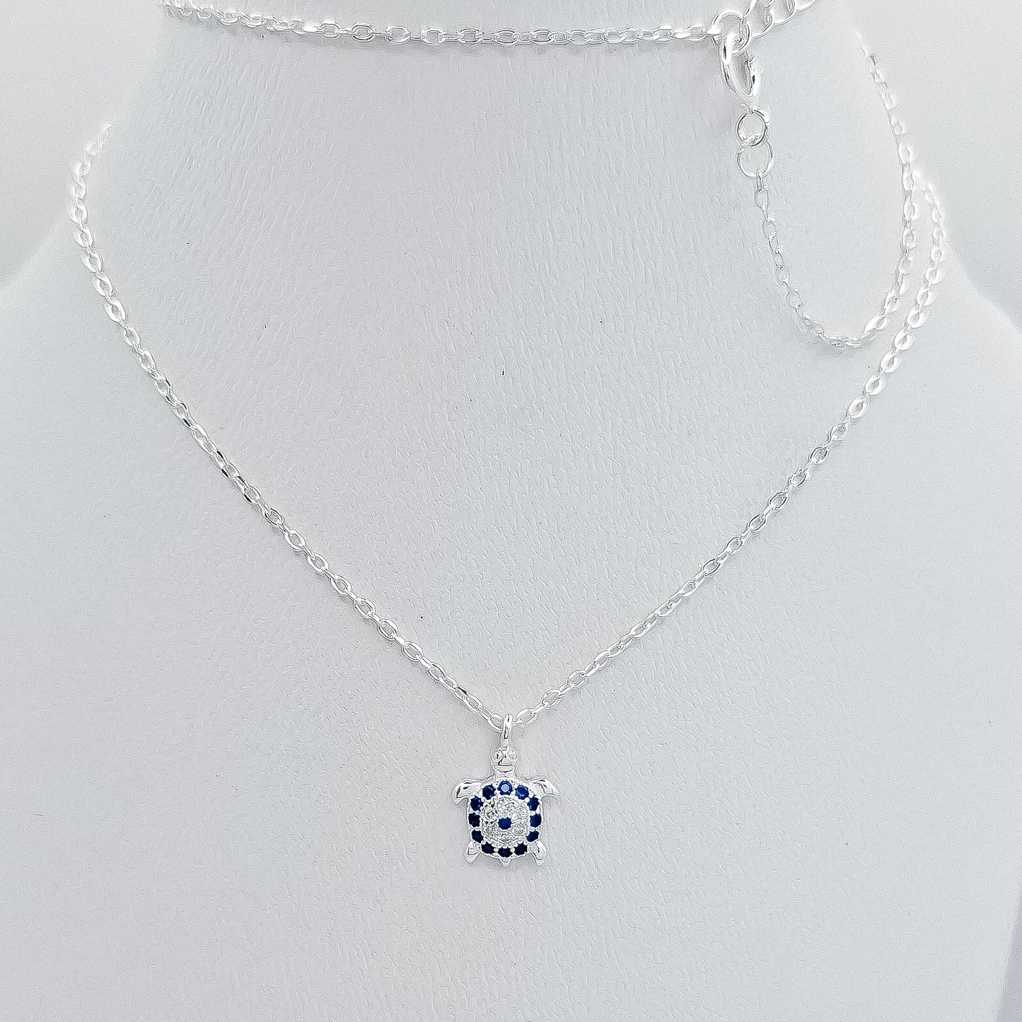 Collar Tortuga Azul