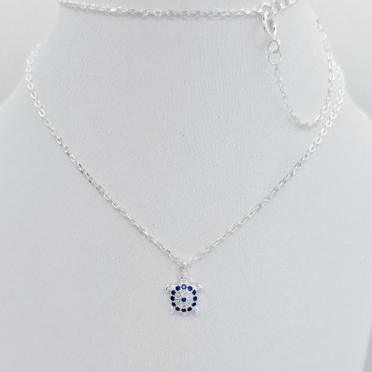 Collar Tortuga Azul
