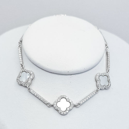 Pulsera Van Blanca Zirconia