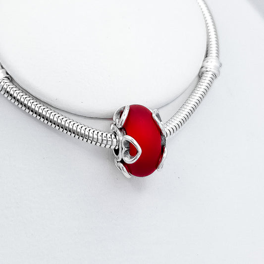 Charm Murano Rojo